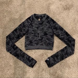 Gymshark - crop long sleeve